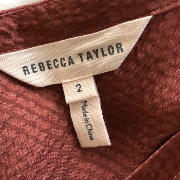 Rebecca Taylor silk peplum tank top - Picture 6 of 8